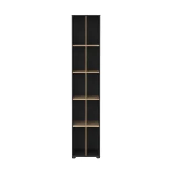 Boekenkast Sign Jackson A Hickory Matgrijs 41x205cm - Giga Living