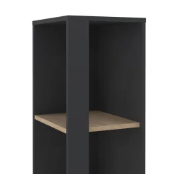 Boekenkast Sign Jackson B Hickory Matgrijs 41x205cm - Giga Living