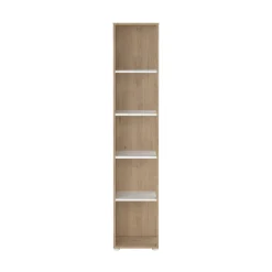 Boekenkast Sign Wit Jackson Hickory 41x205cm - Giga Living