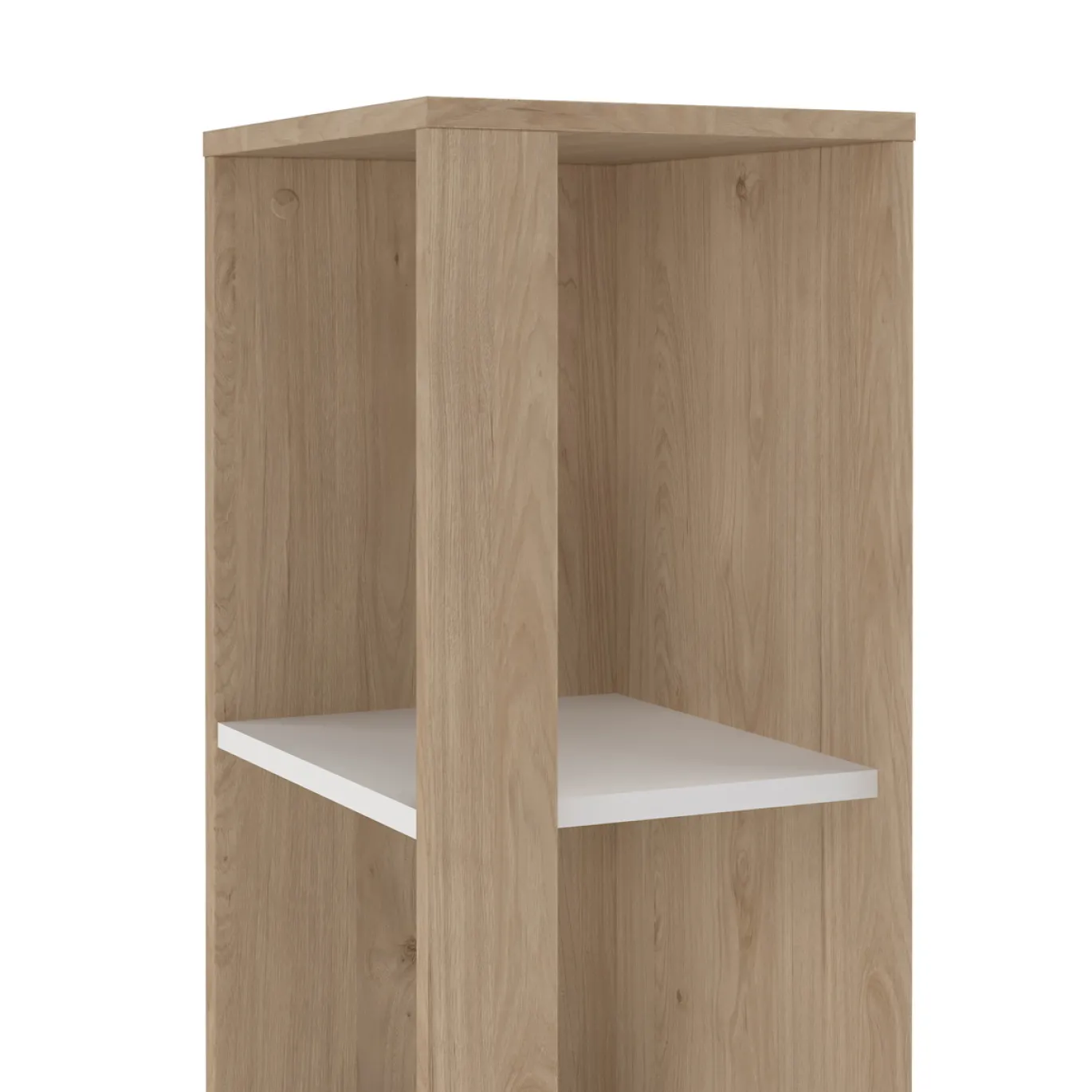 Boekenkast Sign Wit Jackson Hickory 41x205cm - Giga Living