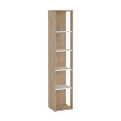 Boekenkast Sign Wit Jackson Hickory 41x205cm - Giga Living
