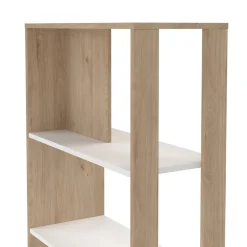 Boekenkast Sign Wit Jackson Hickory 80x205cm - Giga Living