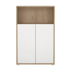 Boekenkast Sign Wit Jackson Hickory 124cm - Giga Living