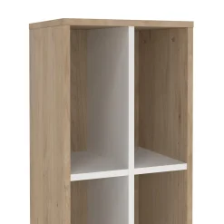 Boekenkast Sign Wit Jackson Hickory - Giga Living