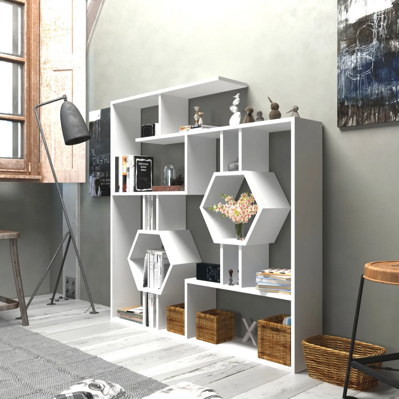 Boekenkast Tamara Wit