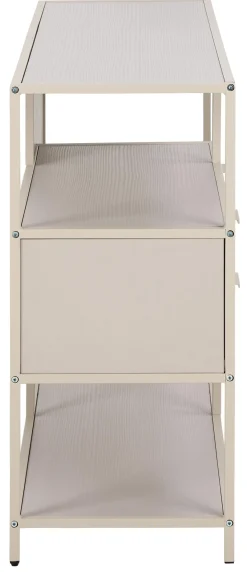 Boekenkast Varven Melamine Grijs Met Lades 114cm - Giga Living