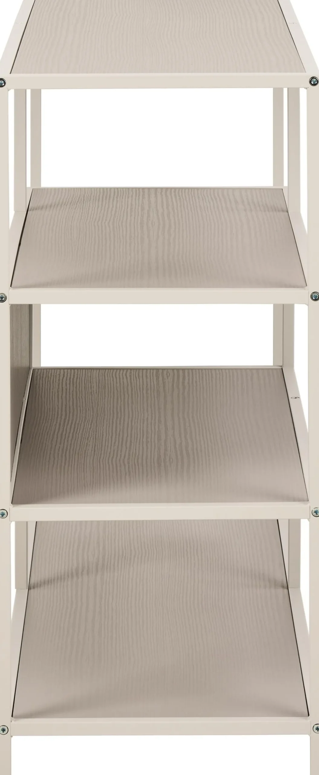 Boekenkast Varven Melamine Grijs Open 114cm - Giga Living