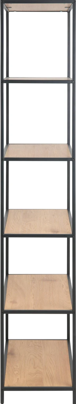 Boekenkast Varven Paper Mat Wild Eiken 185cm - Giga Living