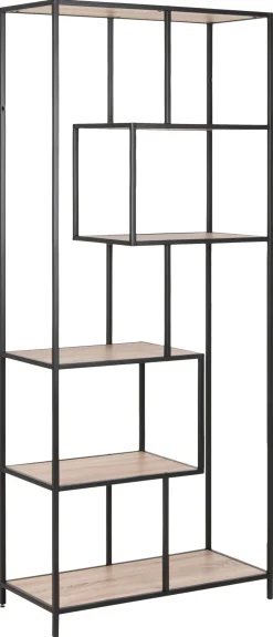 Boekenkast Varven Paper Sonoma Eiken 185cm - Giga Living