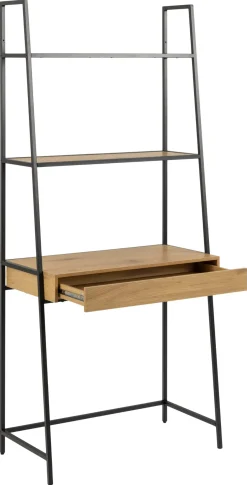 Boekenkast Vayen Eiken 77x174,5cm - Giga Living