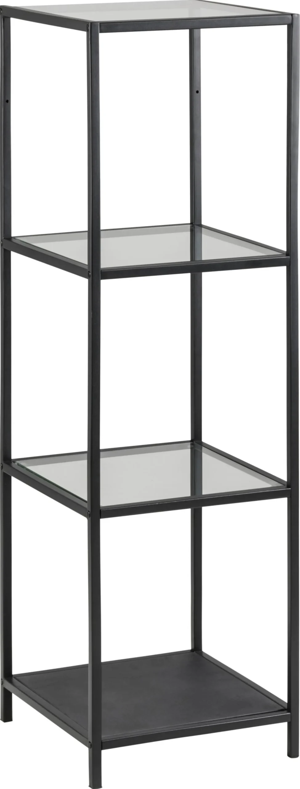Boekenkast Vayen Glas Zwart 119,5cm - Giga Living