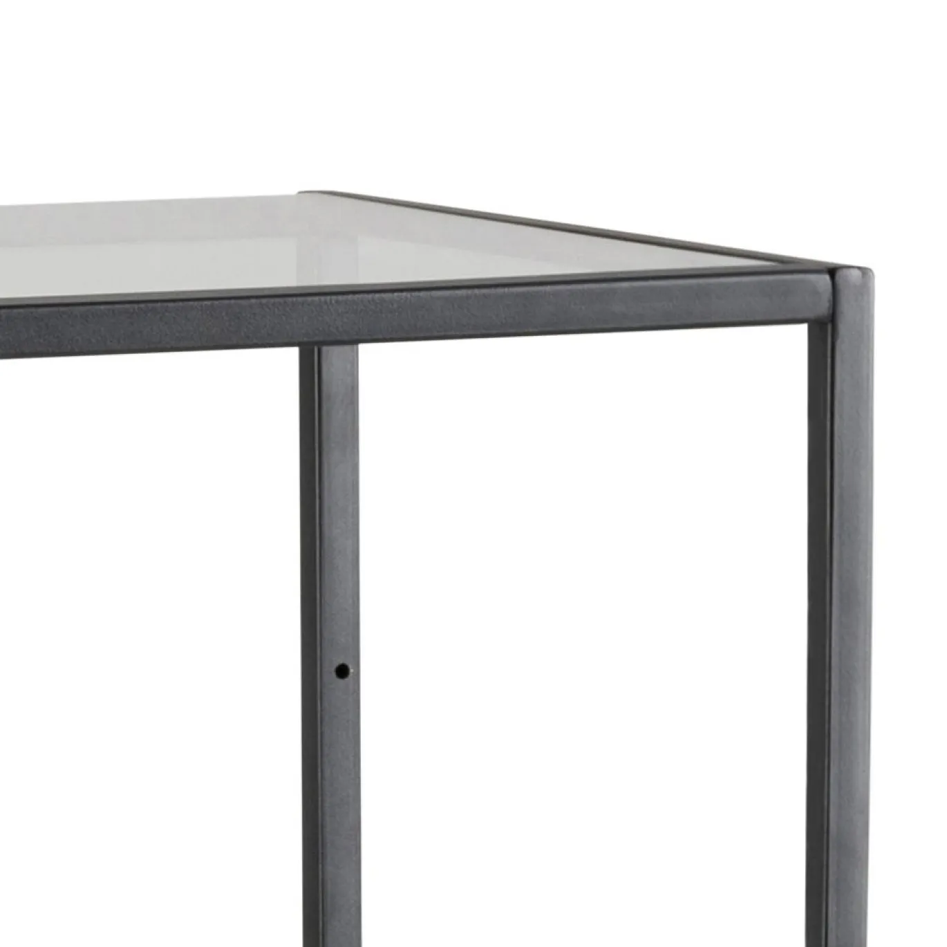 Boekenkast Vayen Glas Zwart 119,5cm - Giga Living