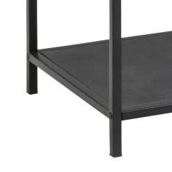 Boekenkast Vayen Glas Zwart 119,5cm - Giga Living