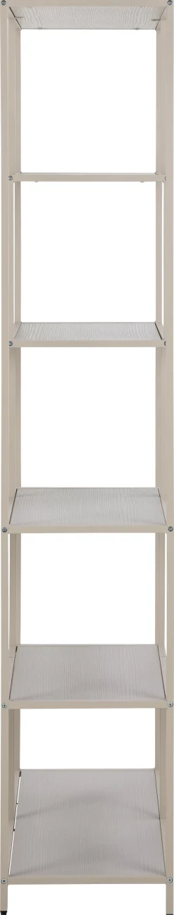 Boekenkast Vayen Grijs 77x185cm - Giga Living