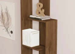 Boekenkast Wand Walnoot 160cm