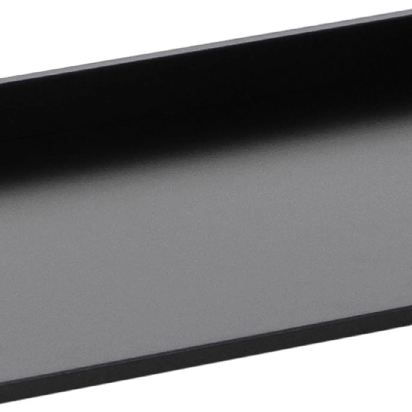 Boekenkast Zoster Mdf Zwart 180cm - Giga Living