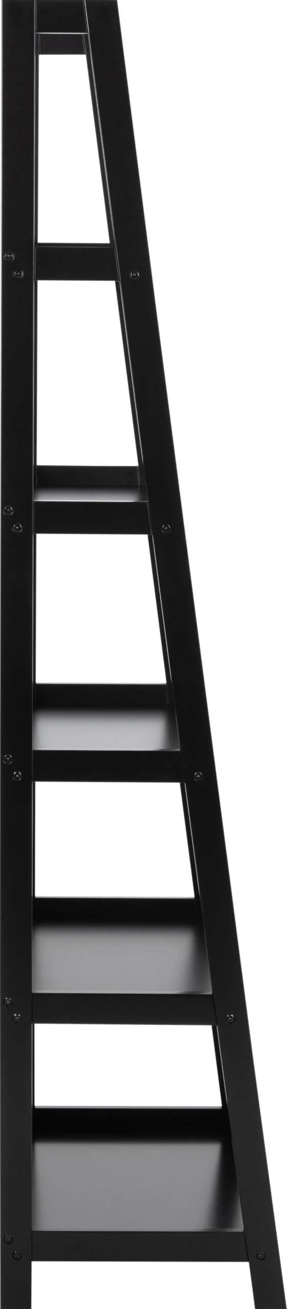 Boekenkast Zoster Mdf Zwart 180cm - Giga Living