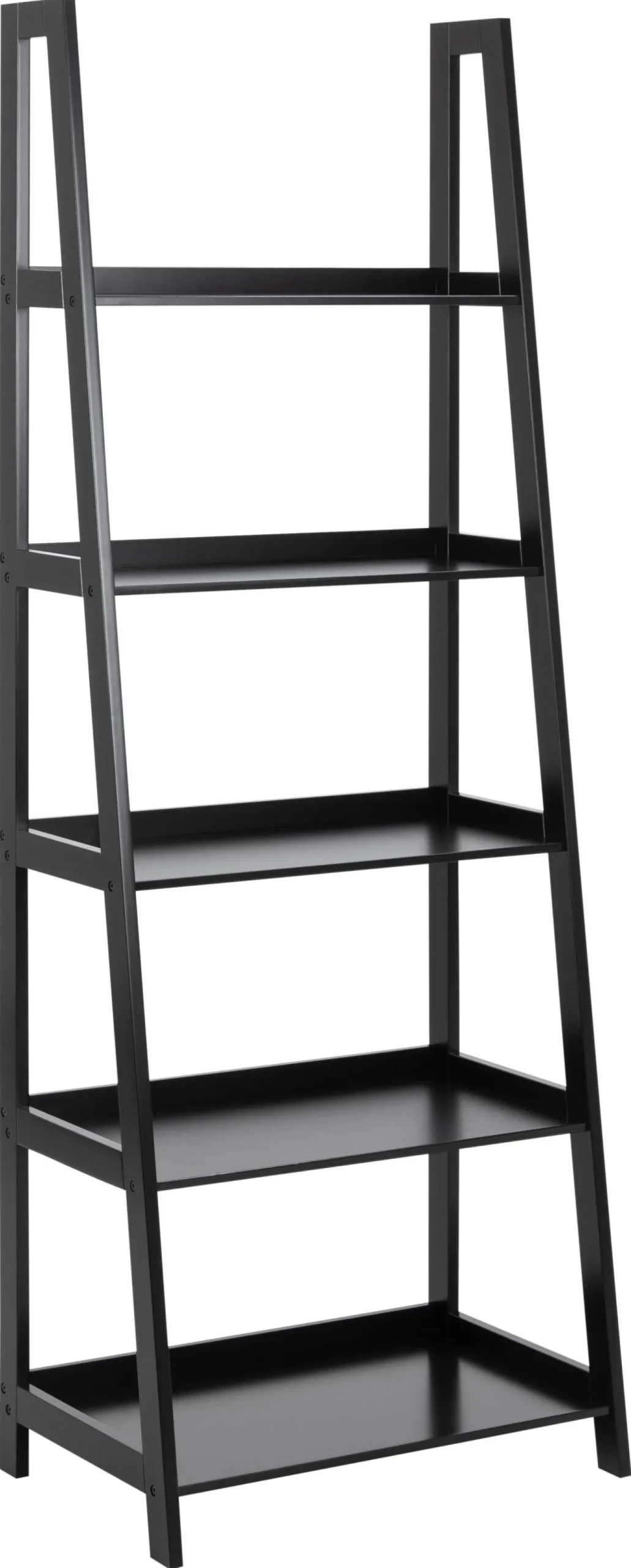 Boekenkast Zoster Mdf Zwart 180cm - Giga Living