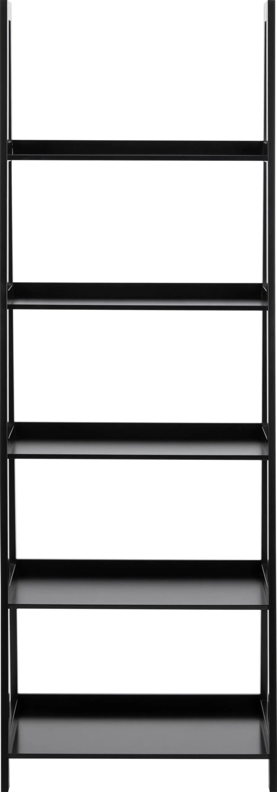 Boekenkast Zoster Mdf Zwart 180cm - Giga Living
