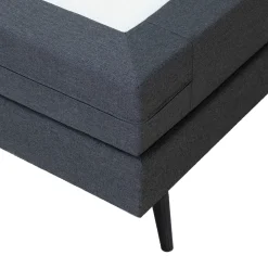 Boxspring Hugo Antraciet 160x200cm - Giga Meubel