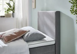 Boxspring Hugo Grey 90x200cm