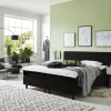 Boxspring Vienna Zwart 120x200cm - Giga Meubel