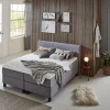 Boxspring V500 Zinc 140x200cm - Giga Meubel