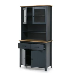 Buffetkast Miranda Blauw wax - Giga Meubel