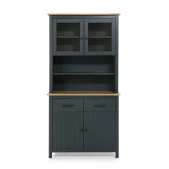 Buffetkast Miranda Blauw wax - Giga Meubel