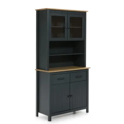Buffetkast Miranda Blauw wax - Giga Meubel
