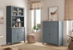Buffetkast Misti Khaki Groen/eiken - Giga Meubel