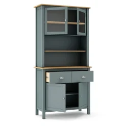 Buffetkast Misti Khaki Groen/eiken - Giga Meubel