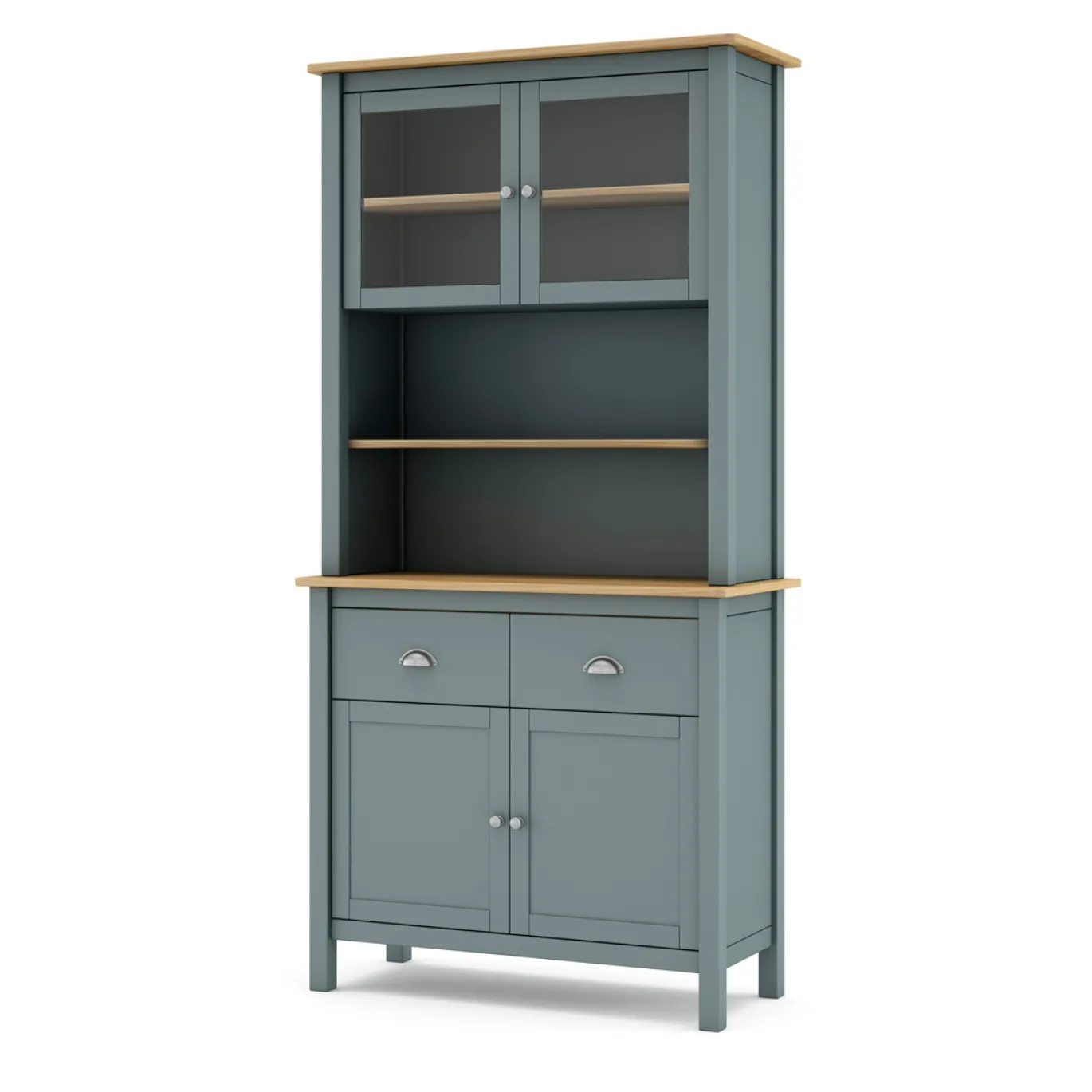 Buffetkast Misti Khaki Groen/eiken - Giga Meubel