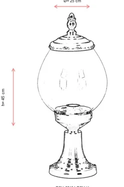 Buitenlamp Meffert Zwart