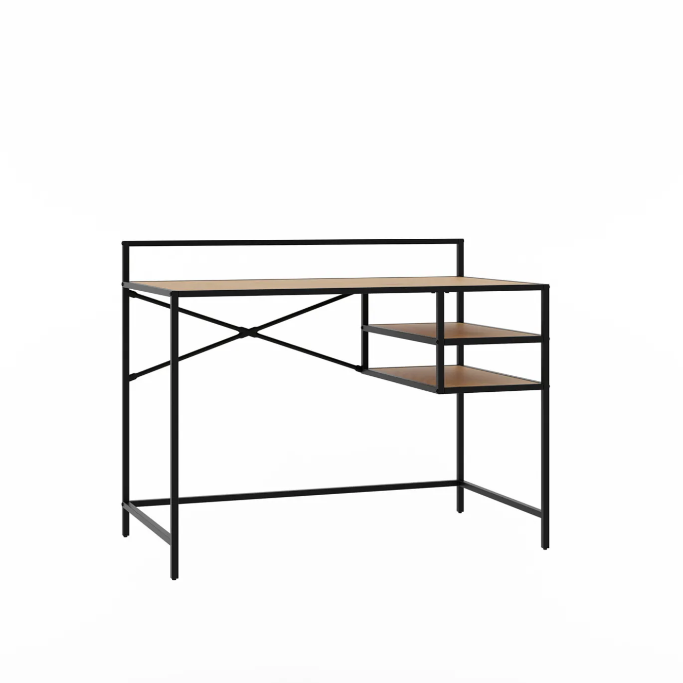 Bureau Altino Klein Wild Eiken Melamine 110cm - Giga Living