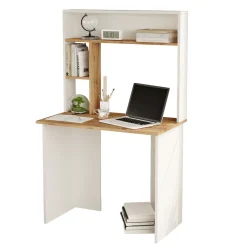 Bureau Bram Wit/Naturel 145cm