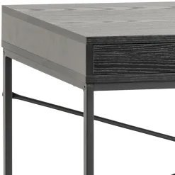 Bureau Bronx Zwart 110x45x75cm MDF - Giga Living