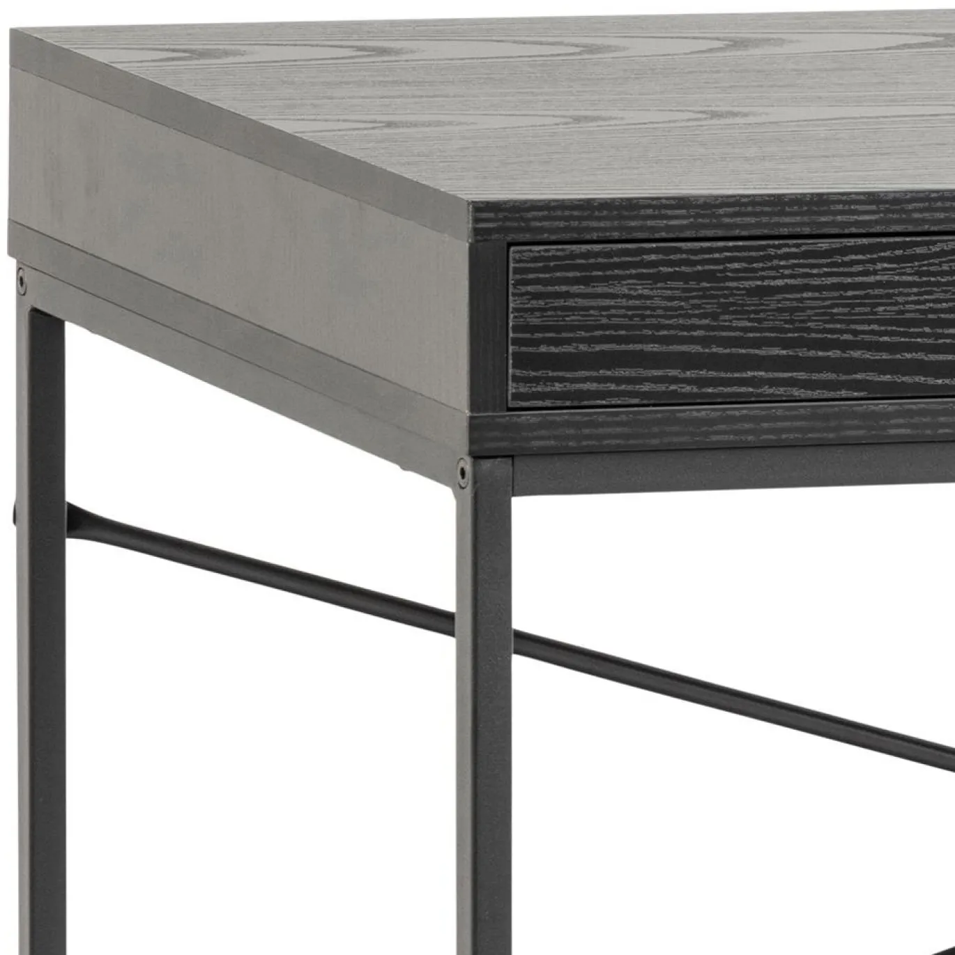 Bureau Bronx Zwart 110x45x75cm MDF - Giga Living