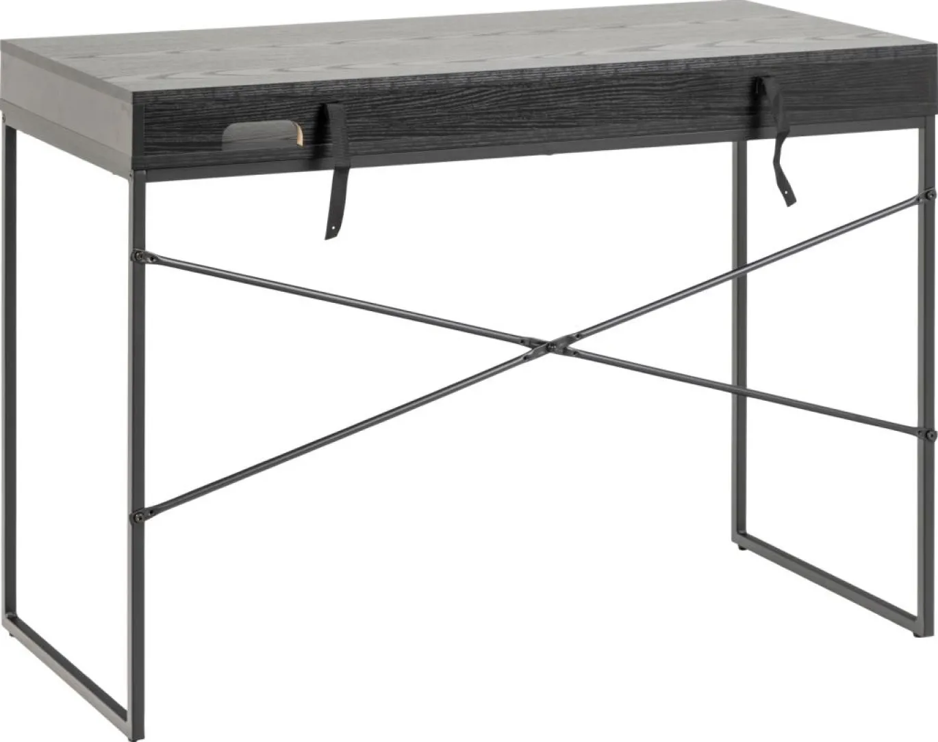 Bureau Bronx Zwart 110x45x75cm MDF - Giga Living