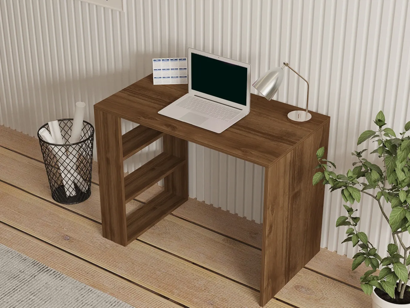 Bureau Cool Walnoot 90cm