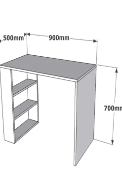 Bureau Cool Wit 90cm