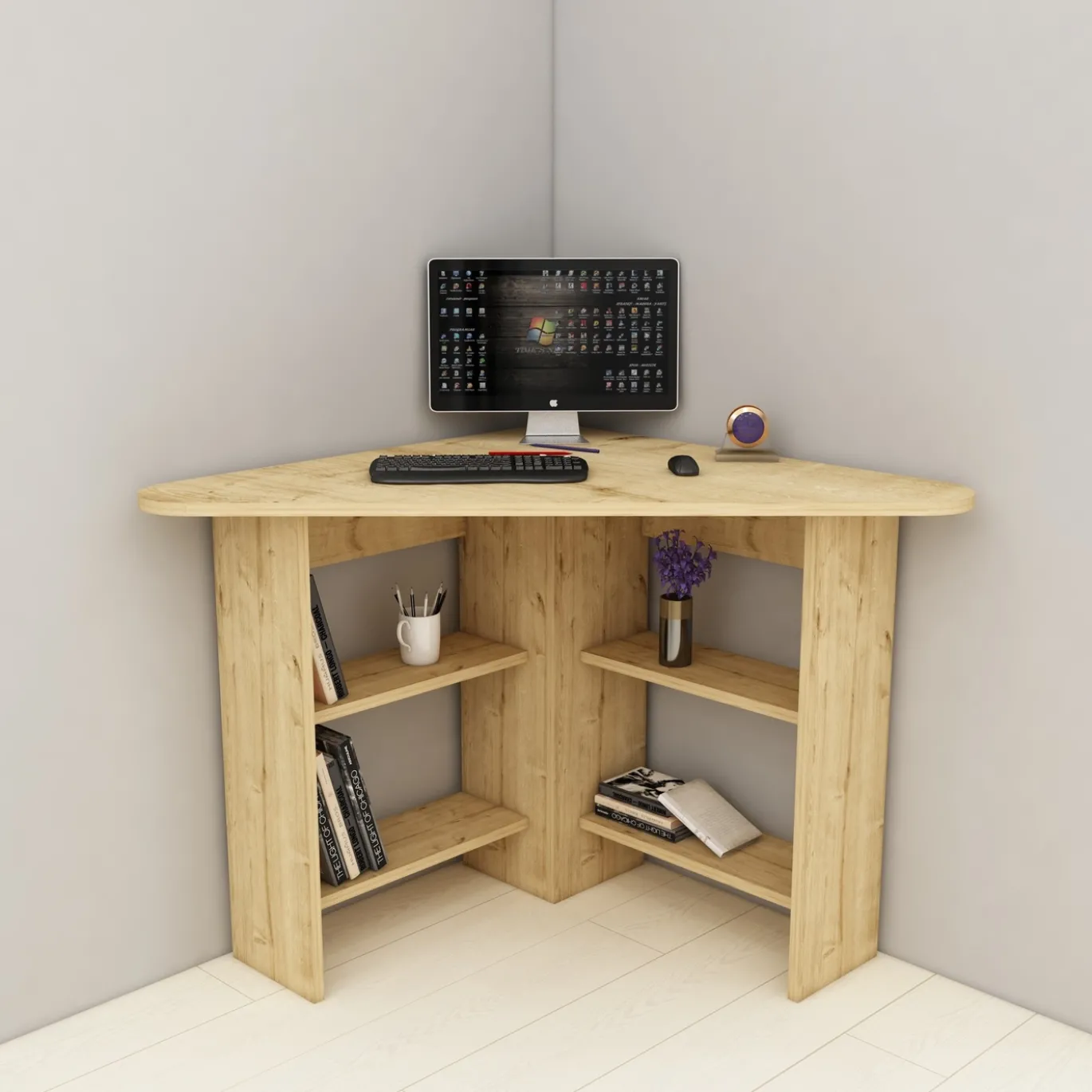 Bureau Corner Naturel