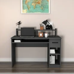 Bureau Eslem Antraciet 120cm