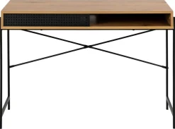 Bureau Finn Paper Mat Wild Eiken 110cm - Giga Living