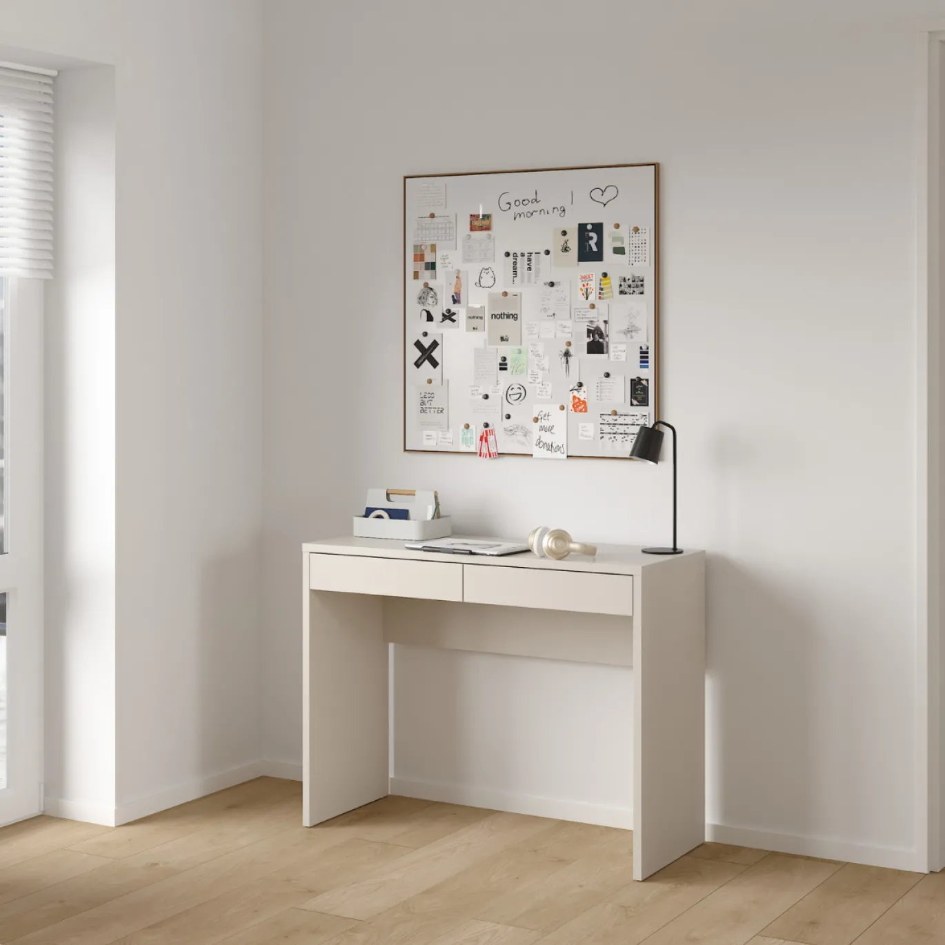 Bureau Function Plus 2-Lades Cashmere - Giga Living