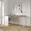Bureau Function Plus 2 lades Wit/Oxid Beton - Giga Living