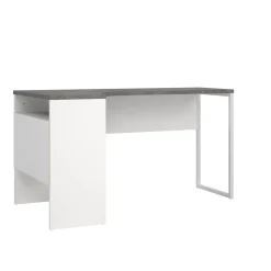Bureau Function Plus 2 lades Wit/Oxid Beton - Giga Living