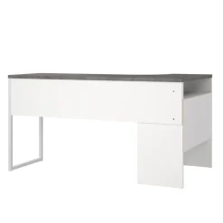 Bureau Function Plus 2 lades Wit/Oxid Beton - Giga Living