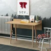Bureau Imma Melamine Naturel