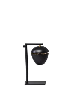 Bureaulamp Claire Zwart/Messing - Giga Meubel